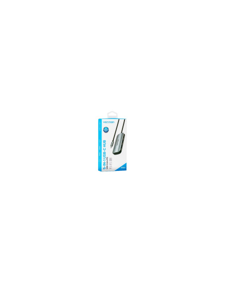 Vention Hub USB Tipo-C TNBHB/ 4xUSB/ 1xUSB Tipo-C PD