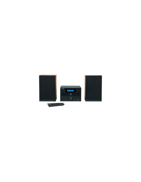 Thomson MIC122BT Microcadena de música para uso doméstico 10 W Negro, Plata