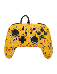PowerA NSGP0083-01 mando y volante Negro, Rojo, Amarillo USB Gamepad Analógico Nintendo Switch