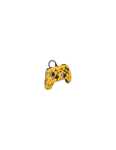PowerA NSGP0083-01 mando y volante Negro, Rojo, Amarillo USB Gamepad Analógico Nintendo Switch