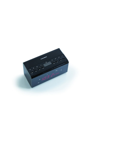 Thomson CR50 radio Reloj Negro