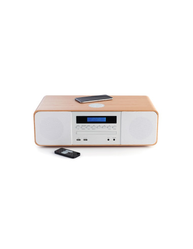Thomson MIC201IBT sistema de audio para el hogar Microcadena de música para uso doméstico 50 W Blanco