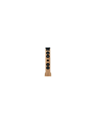 Thomson DS122CD sistema de audio para el hogar Torre de sonido para uso doméstico 10 W Negro, Madera