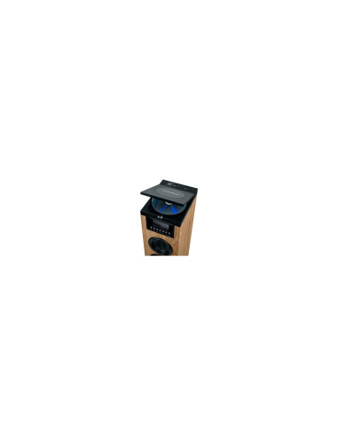 Thomson DS122CD sistema de audio para el hogar Torre de sonido para uso doméstico 10 W Negro, Madera