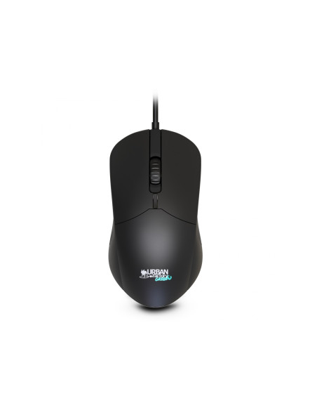 Urban Factory GWM01UF ratón Ambidextro USB tipo A Óptico 1200 DPI