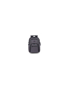 Urban Factory HTE17UF mochila Mochila de viaje Negro, Gris Malla, Poliéster, Plástico reciclado, Acero 2