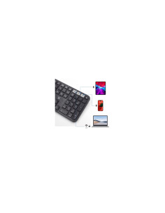 Ewent EW3277 teclado Universal RF inalámbrico QWERTY Español Negro 2