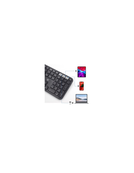 Ewent EW3277 teclado Universal RF inalámbrico QWERTY Español Negro