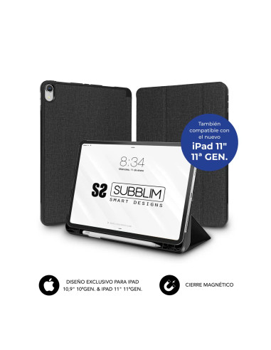 SUBBLIM SUBCST-5SC316 funda para tablet 27,9 cm (11") Folio Negro
