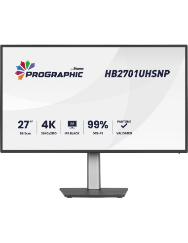 iiyama PROGRAPHIC HB2701UHSNP-B1 pantalla para PC 68,6 cm (27") 3840