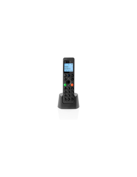 Motorola DOT201 Teléfono DECT Identificador de llamadas Negro