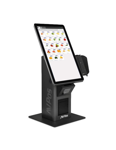 KIOSKO AUTOSERVICIO AVPOS SOBREMESA 22 I3 10TH/8GB/256GB/WIFI/PRINTER/2D