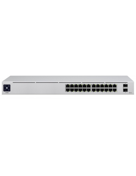 Ubiquiti Networks uniFi USW-24 Switch gestionado L2 gigabit ethernet 10/100/1000 24puertos plata