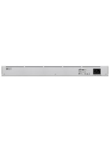 Ubiquiti Networks uniFi USW-24 Switch gestionado L2 gigabit ethernet 10/100/1000 24puertos plata