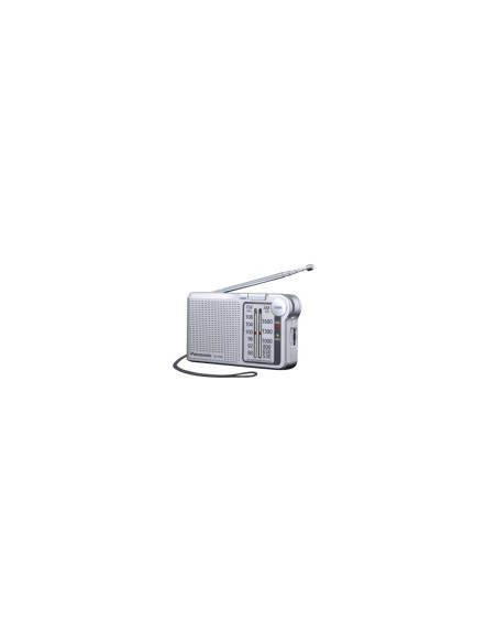 Panasonic RF-P150DEG Portátil Analógica Plata