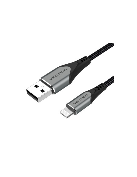 Vention Cable USB 2.0 Lightning LABHF/ USB Macho - Lightning Macho/ 1m/ Gris
