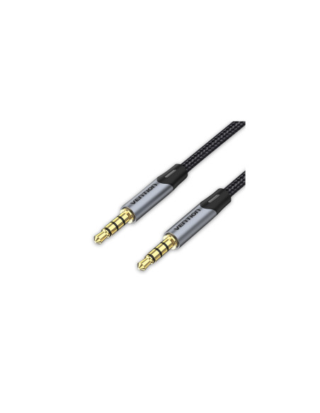Vention Cable Estéreo BAQHG/ Jack 3.5 Macho - Jack 3.5 Macho/ 1.5m/ Gris