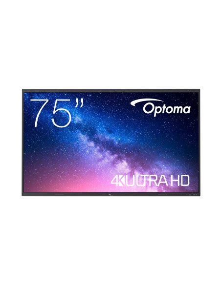 Optoma 5753RK pizarra blanca interactiva 190,5 cm (75") 3840 x 2160 Pixeles Pantalla táctil