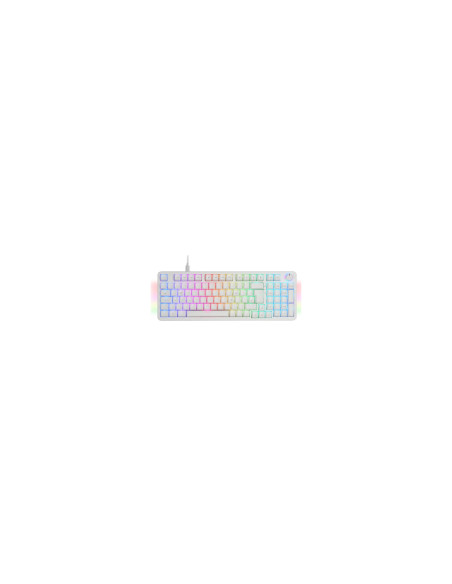 Mars Gaming MKPROWBES teclado Juego USB QWERTY Español Blanco