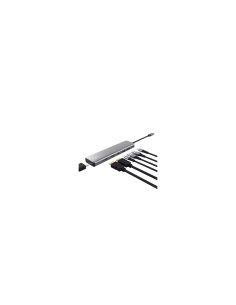 Trust 25661 hub de interfaz USB Tipo C Aluminio 2