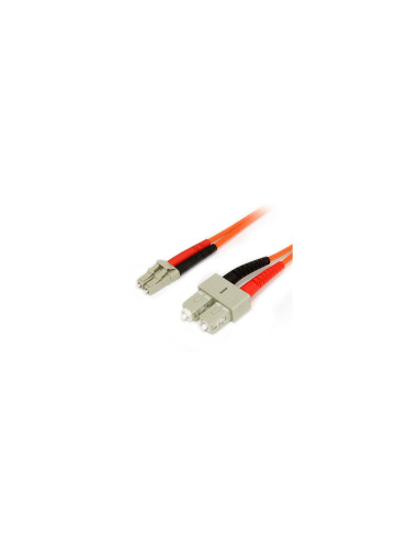 StarTech.com Cable Patch de Fibra Duplex Multimodo 62,5/125 2m LC -