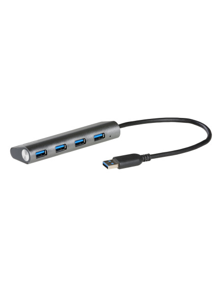 Hub i-tec Metal Superspeed USB 3.0 4-Port Hub U3HUB448