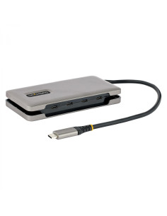 StarTech.com Hub USB C de 4 Puertos, 4 Puertos USB Tipo C, USB 3.1 de