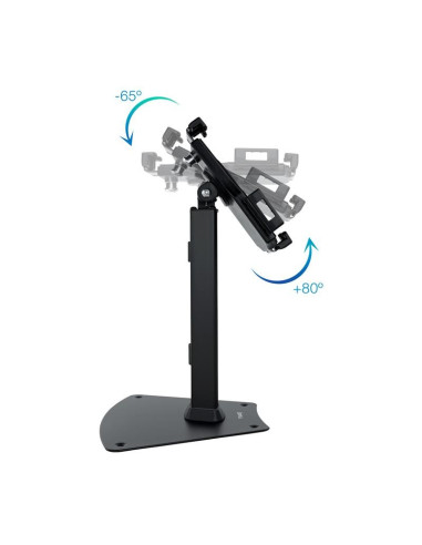 SOPORTE SOBREMESA TOOQ ANTIRROBO PARA TABLET 7.9-10.5 BLACK