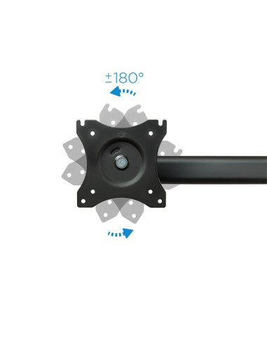 SOPORTE DE MESA TV/MONITOR TOOQ 13-27 8KG 2 BRAZOS PARA 3 PANTALLAS