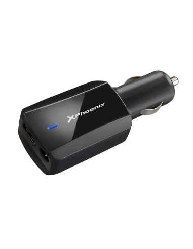 CARGADOR COCHE NOTEBOOK/SMARTPHONE PHOENIX 90W + 1XUSB 5V USB 2.0