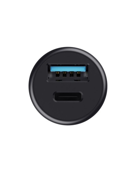 CARGADOR COCHE SMARTPHONE TRUST MAXO PD 38W USB-A USB-C BLACK