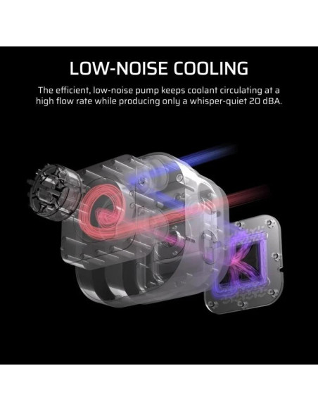 REFRIGERACION LIQUIDA CPU CORSAIR NAUTILUS 240MM ARGB WHITE