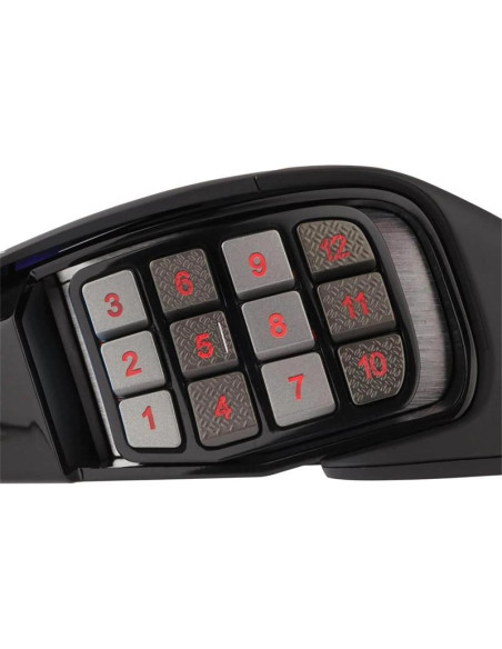 RATON GAMING CORSAIR SCIMITAR ELITE RGB USB 16K DPI BLACK