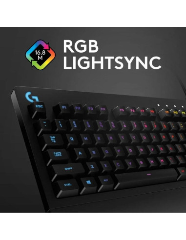 TECLADO GAMING LOGITECH G213 USB RGB BLACK