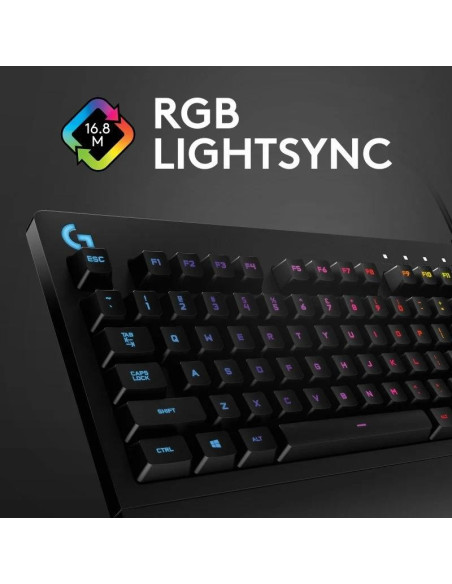 TECLADO GAMING LOGITECH G213 USB RGB BLACK