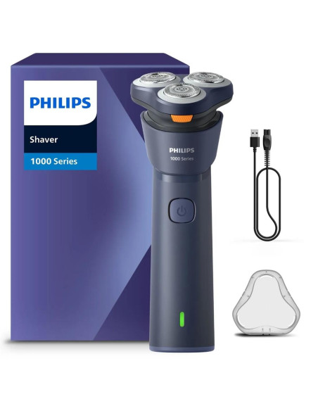 Philips Afeitadora S1881/00 Wet & Dry Recargable Cabezal 3D Flotante