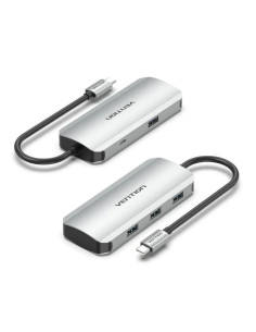 HUB USB-C 4 PUERTOS USB 3.0 / MICRO USB PD VENTION