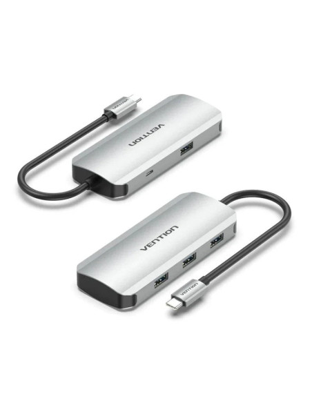 HUB USB-C 4 PUERTOS USB 3.0 / MICRO USB PD VENTION