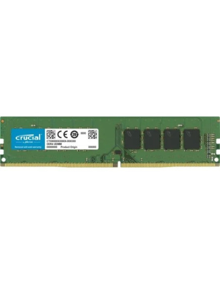 MEMORIA RAM 8GB CRUCIAL DDR4 3200MHZ TRAY