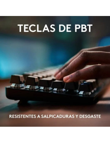 TECLADO GAMING LOGITECH G413 TKL USB RGB MECANICO