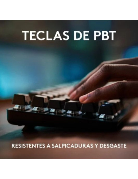 TECLADO GAMING LOGITECH G413 TKL USB RGB MECANICO