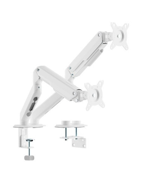SOPORTE DE MESA TV/MONITOR AISENS 17 - 32 2 BRAZOS GIRATORIO/INCLINABLE HASTA 9KG WHITE
