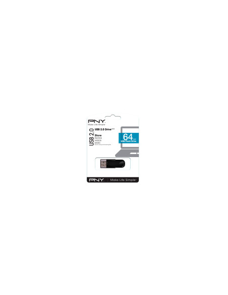 MEMORIA USB PNY 64GB NEGRO FD64GATT4-EF