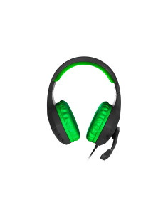AURICULARES C/MICROFONO GENESIS ARGON 200 GAMING MINI JACK 3.5 VERDE 2