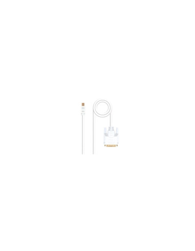 CABLE NANOCABLE MINI DISPLAYPORT MACHO A DVI MACHO 5M BLANCO
