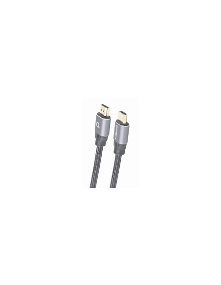 Gembird CCBP-HDMI-5M Cable hdmi tipo-a estandar macho a macho 5m gris