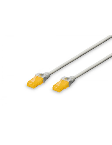 Digitus cable de red RJ-45 3 m Cat6a U/UTP (UTP) Gris
