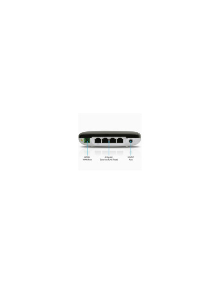 Ubiquiti Networks UF-WIFI router inalámbrico Gigabit Ethernet Negro