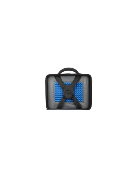 Natec boxer maletin para portatil 17.3P nylon Negro