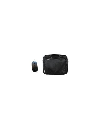 Nilox Maletin para portatil 15.6p essential 2 poliester + raton